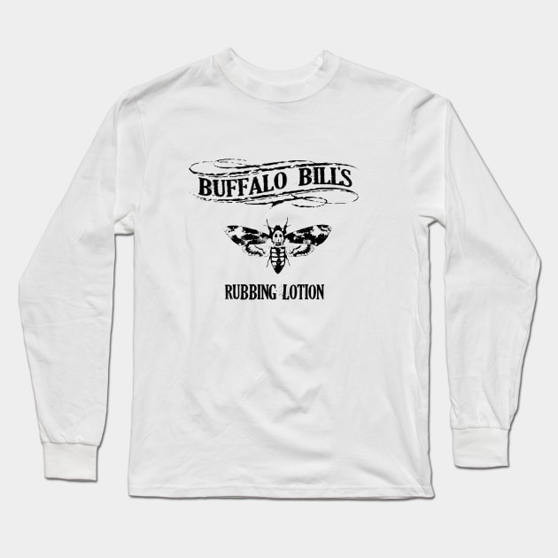 Buffalo Bill's Lotion (black) Long Sleeve T-Shirt by charamath